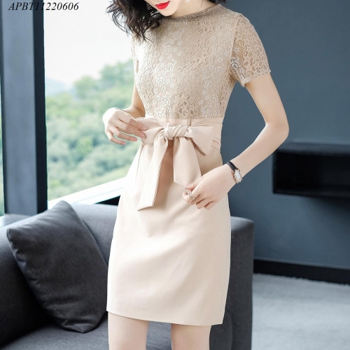 Đầm công sở eo nơ - APBT11220606