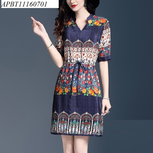 Đầm hoạ tiết cho nàng - APBT11160701