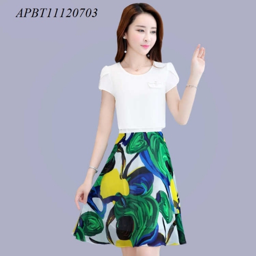 Đầm hoa đính hạt - APBT11120703