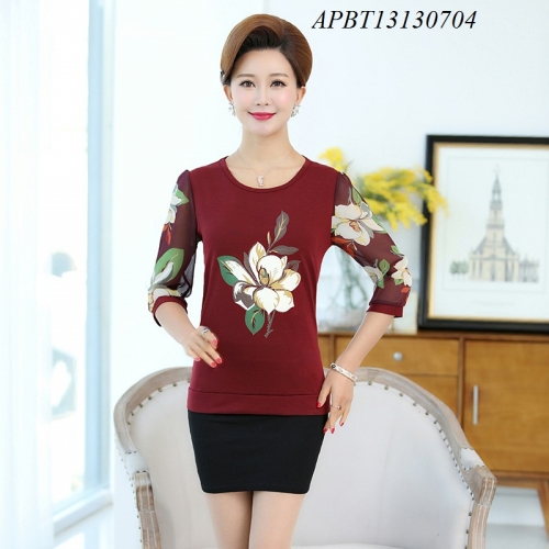 áo thun hoa tay lỡ cho mẹ - APBT13130704
