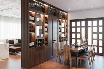 Hướng dẫn cách chọn tủ rượu gỗ phù hợp cho không gian nhà bạn