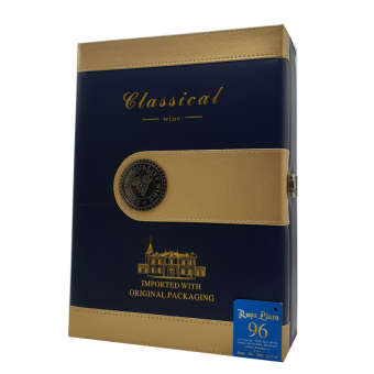 Hộp da đựng rượu vang HD04