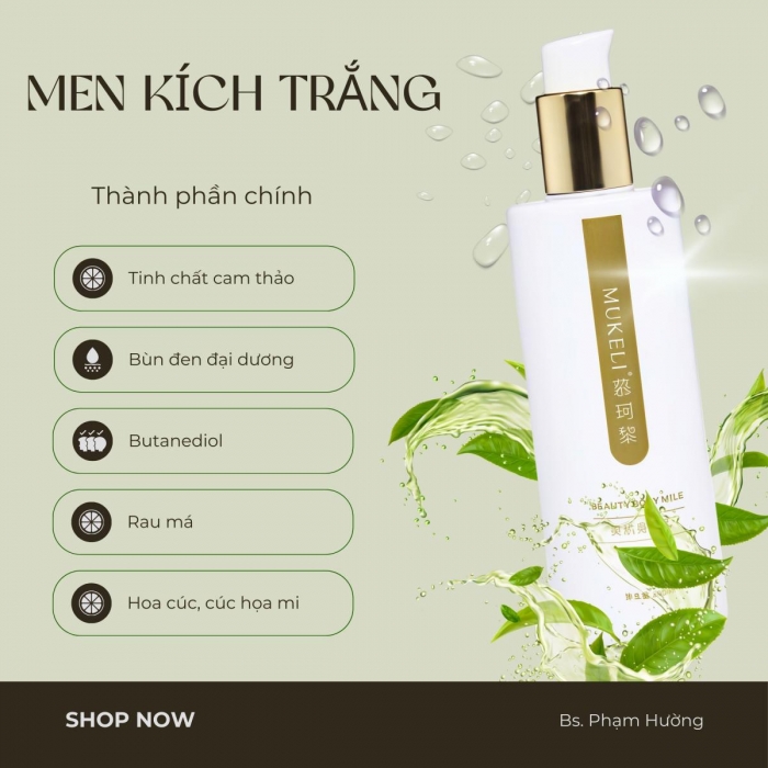 Mặt Nạ Kích Trắng Body – Làm Trắng Tức Thì
