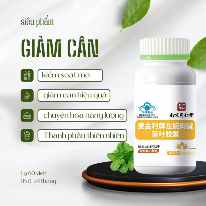 Viên giảm cân an toàn, hiệu quả - Phạm Hường (Liệu trình 3 lọ)