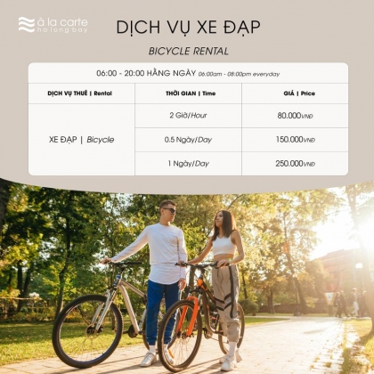 Bicycle rental service