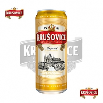 Bia Krusovice - Lon 500ml
