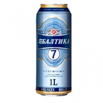 Bia Baltika số 7 - Lon 1000ml nhập khẩu Nga