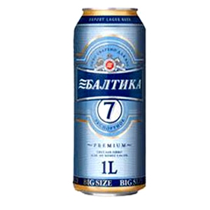 Bia Baltika số 7 - Lon 1000ml nhập khẩu Nga