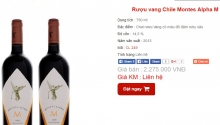 Uống rượu vang Montes alpha có ngon không
