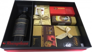 Hộp quà tết rượu vang Mỹ Ironstone M44