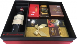 Hộp quà tết rượu vang Pháp Domaine M51