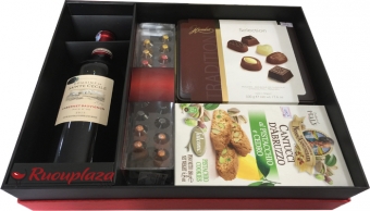 Hộp quà tết rượu vang Pháp Domaine M27