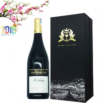 Hộp rượu vang Pháp Patriarche