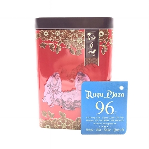 Trà ô lông hộp thiếc đỏ 100g