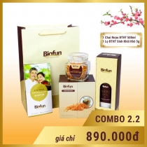 Set quà Tết cao cấp Đông Trùng Hạ Thảo Biofun 03