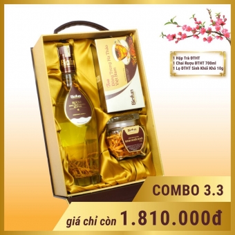 Hộp quà tết cao cấp Đông Trùng Hạ Thảo Biofun 08