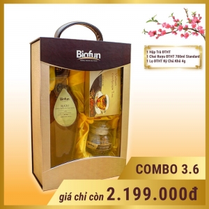 Hộp quà tết cao cấp Đông Trùng Hạ Thảo Biofun 10