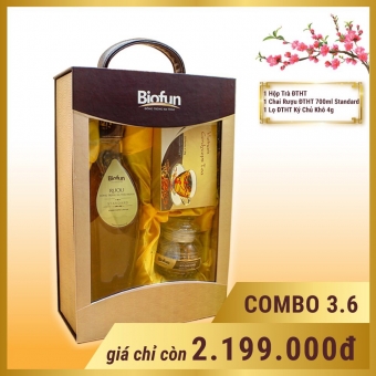 Hộp quà tết cao cấp Đông Trùng Hạ Thảo Biofun 10