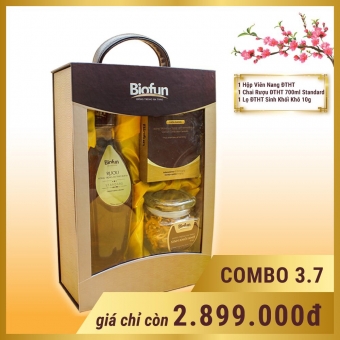Hộp quà tết cao cấp Đông Trùng Hạ Thảo Biofun 12