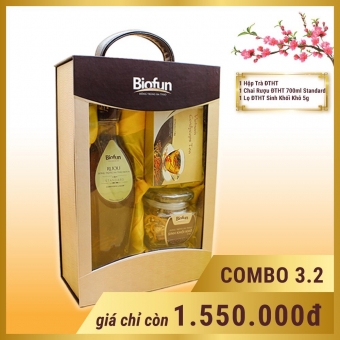 Hộp quà tết cao cấp Đông Trùng Hạ Thảo Biofun 09