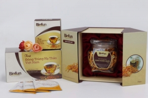 Trà đông trùng hạ thảo Việt Nam Biofun 54g