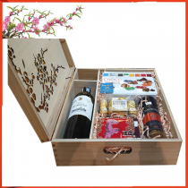 Hộp quà bằng gỗ Tài lộc cao cấp